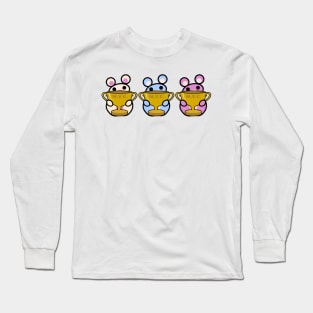 Three Chibis (Most Valuable Chibis) Long Sleeve T-Shirt